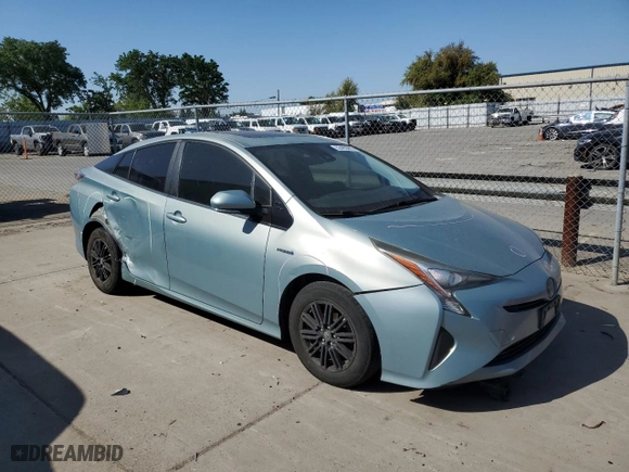2016 Toyota Prius Four with VIN JTDKARFU2G3519032, listed as a Copart auction lot 52483065 with 184,267 mi miles and Salvage Title. Bid and sale history available at carsss.com. Image 4.
