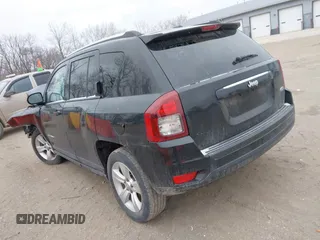 2014 Jeep Compass Latitude with VIN 1C4NJCEA8ED550147, listed as a IAAI auction lot 41405446 with 127,240 mi miles. Bid and sale history available at carsss.com. Image 3.