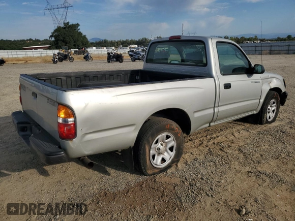 2004 Toyota Tacoma with VIN 5TENL42NX4Z407973, listed as a Copart auction lot 61962155 with 163,180 mi miles and Salvage title. Bid and sale history available at DreamBid. Image 3.