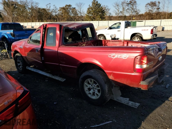 2007 Ford Ranger XLT with VIN 1FTZR45E67PA49746, listed as a Copart auction lot 82027494 with 127,036 mi miles and Salvage Title. Bid and sale history available at carsss.com. Image 2.