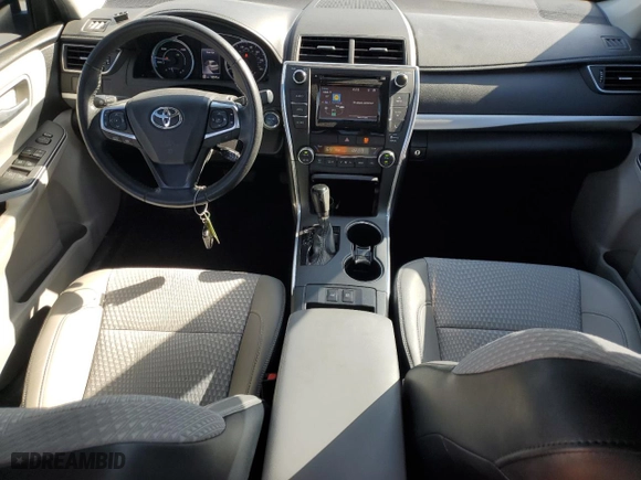 2015 Toyota Camry Hybrid LE with VIN 4T1BD1FKXFU163408, listed as a Copart auction lot 52046565 with 99,570 mi miles and Salvage Title. Bid and sale history available at carsss.com. Image 8.