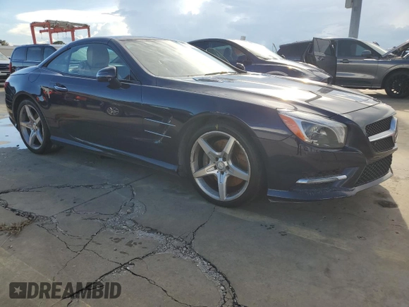 2013 Mercedes-Benz SL-Class SL 550 with VIN WDDJK7DA9DF007385, listed as a Copart auction lot 73868194 with 30,199 mi miles and Salvage Title. Bid and sale history available at carsss.com. Image 4.