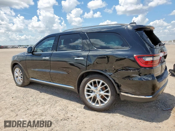 2017 Dodge Durango SXT with VIN 1C4RDHAG6HC680745, listed as a Copart auction lot 62388545 with 129,844 mi miles and Salvage title. Bid and sale history available at DreamBid. Image 2.