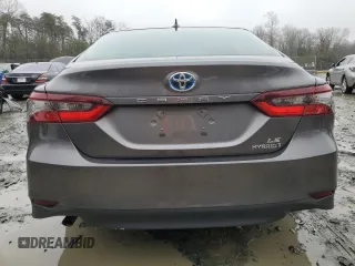 2022 Toyota Camry Hybrid LE with VIN 4T1C31AK1NU041632, listed as a Copart auction lot 84563844 with 36,255 mi miles and Salvage Title. Bid and sale history available at carsss.com. Image 6.