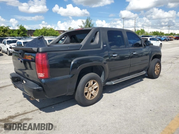 2008 Chevrolet Avalanche LTZ with VIN 3GNEC12068G182396, listed as a Copart auction lot 67563464 with 122,927 mi miles and Salvage Title. Bid and sale history available at carsss.com. Image 3.