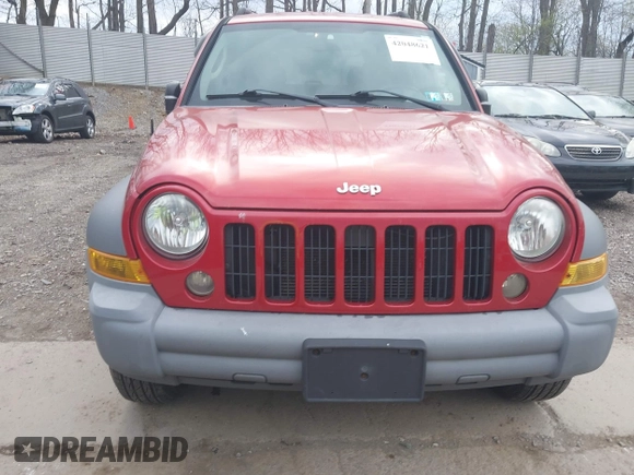 2006 Jeep Liberty Sport with VIN 1J4GL48KX6W137241, listed as a IAAI auction lot 42048621 with 83,523 mi miles and . Bid and sale history available at carsss.com. Image 12.