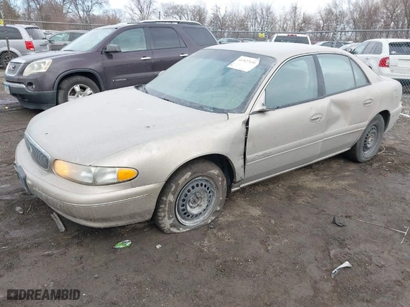 2000 Buick Century Custom with VIN 2G4WS52J9Y1154287, listed as a IAAI auction lot 41527151 with 1 miles. Bid and sale history available at carsss.com. Image 2.