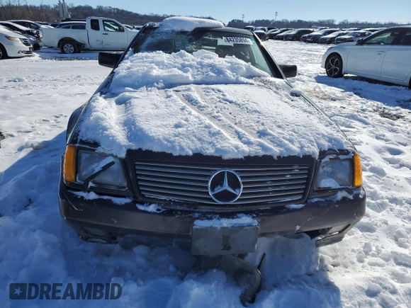 1991 Mercedes-Benz 300 with VIN WDBFA61E7MF020011, listed as a Copart auction lot 84235894 with Not Provided miles and Salvage Title. Bid and sale history available at DreamBid. Image 5.