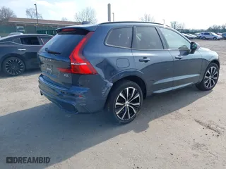 2023 Volvo XC60 Plus Dark Theme with VIN YV4L12RWXP1338603, listed as a IAAI auction lot 41675780 with 1 mi miles. Bid and sale history available at carsss.com. Image 4.