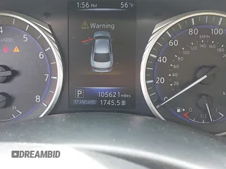 2016 Infiniti Q50 2.0t Premium with VIN JN1CV7AR3GM250651, listed as a IAAI auction lot 41768184 with 105,621 mi miles. Bid and sale history available at carsss.com. Image 15.