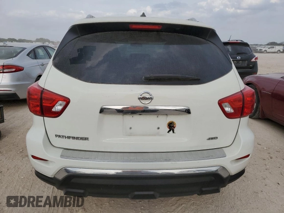 2017 Nissan Pathfinder S with VIN 5N1DR2MM2HC632312, listed as a Copart auction lot 53745965 with 160,305 mi miles and Clean title. Bid and sale history available at DreamBid. Image 6.