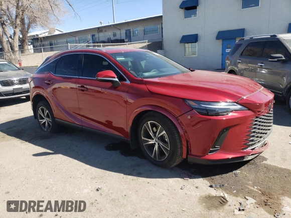 2024 Lexus RX with VIN 2T2BBMCA5RC048221, listed as a Copart auction lot 47268565 with 7,740 mi miles and Salvage Title. Bid and sale history available at carsss.com. Image 4.