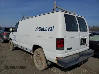2008 Ford Econoline Cargo Commercial with VIN 1FTNE24L98DA24003, listed as a Copart auction lot 40831554 with 343,473 mi miles and Clean Title. Bid and sale history available at DreamBid. Image 2.