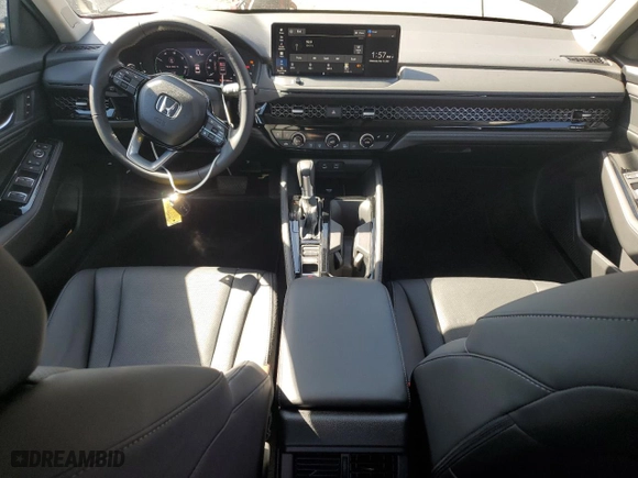 2024 Honda Accord Hybrid Touring with VIN 1HGCY2F80RA092198, listed as a Copart auction lot 50005875 with 1,202 mi miles and Salvage Title. Bid and sale history available at carsss.com. Image 8.