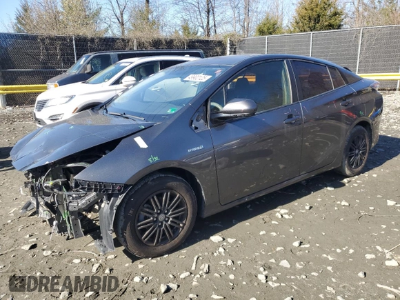 2016 Toyota Prius Four with VIN JTDKARFU6G3016703, listed as a Copart auction lot 49902125 with 74,024 mi miles and Salvage Title. Bid and sale history available at DreamBid. Image 1.