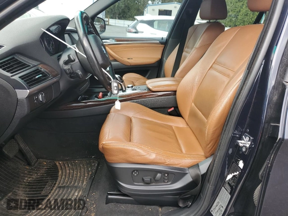 2007 BMW X5 3.0si with VIN 5UXFE43547L016641, listed as a Copart auction lot 49328355 with 0 mi miles and Salvage Title. Bid and sale history available at carsss.com. Image 7.