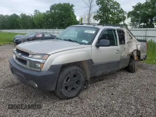 2004 Chevrolet Avalanche Z71 with VIN 3GNEK12T64G333180, listed as a Copart auction lot 62832215 with 114,655 mi miles and Salvage title. Bid and sale history available at DreamBid. Image 1.