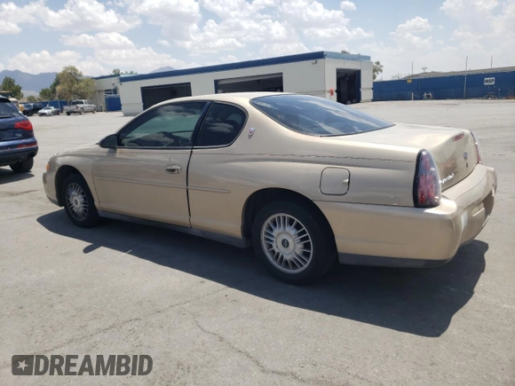 2000 Chevrolet Monte Carlo LS with VIN 2G1WW12E6Y9370757, listed as a Copart auction lot 66209544 with 165,783 mi miles and Salvage Title. Bid and sale history available at carsss.com. Image 2.