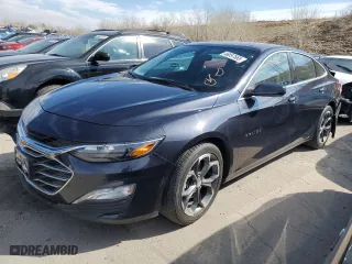 2022 Chevrolet Malibu LT with VIN 1G1ZD5ST1NF177430, listed as a Copart auction lot 46857565 with 52,540 mi miles and Salvage Title. Bid and sale history available at carsss.com. Image 1.
