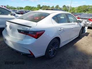 2022 Acura ILX Premium with VIN 19UDE2F82NA001049, listed as a IAAI auction lot 42278019 with 30,804 mi miles and . Bid and sale history available at DreamBid. Image 4.