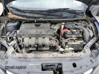 2019 Nissan Sentra SV with VIN 3N1AB7AP8KY241643, listed as a Copart auction lot 50524645 with 129,573 mi miles and Salvage Title. Bid and sale history available at DreamBid. Image 11.