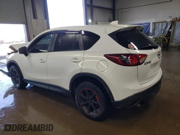 2013 Mazda CX-5 Touring with VIN JM3KE2CE6D0167599, listed as a Copart auction lot 48729625 with 186,357 mi miles and Salvage Title. Bid and sale history available at carsss.com. Image 2.
