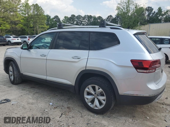 2018 Volkswagen Atlas SEL with VIN 1V2ER2CA7JC517354, listed as a Copart auction lot 57041865 with 118,126 mi miles and Salvage title. Bid and sale history available at DreamBid. Image 2.