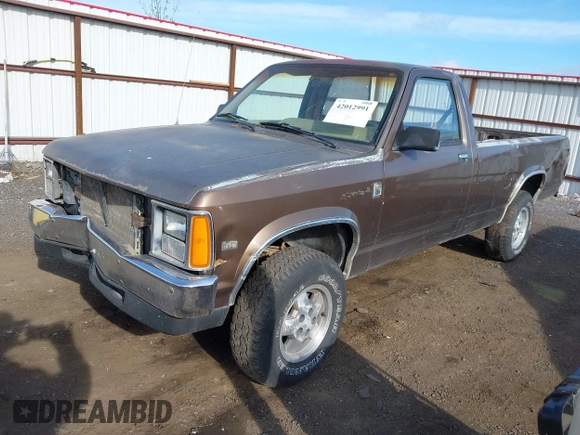 1988 Dodge Dakota with VIN 1B7GR14X0JS761859, listed as a IAAI auction lot 42012991 with 195,614 mi miles and . Bid and sale history available at DreamBid. Image 2.