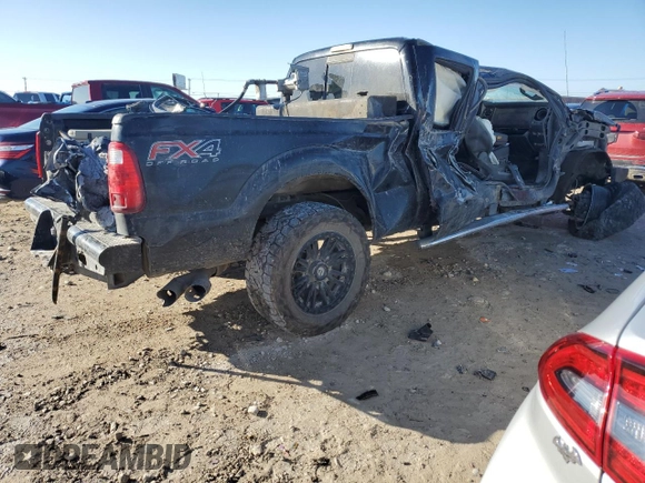 2016 Ford Super Duty F-250 SRW Lariat with VIN 1FT7W2BT8GEB04443, listed as a Copart auction lot 84828354 with 200,671 mi miles and Salvage Title. Bid and sale history available at carsss.com. Image 3.
