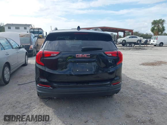2019 GMC Terrain SLE with VIN 3GKALMEV0KL378319, listed as a IAAI auction lot 40805830 with 94,544 mi miles. Bid and sale history available at carsss.com. Image 16.