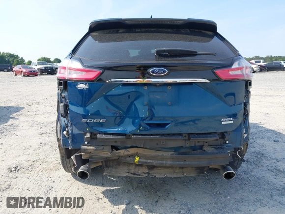 2020 Ford Edge SEL с VIN 2FMPK3J97LBA66471, выставлен на аукционе IAAI как лот 42284896 с пробегом 43 935 миль миль и . История ставок и продаж доступна на DreamBid. Изображение 6.