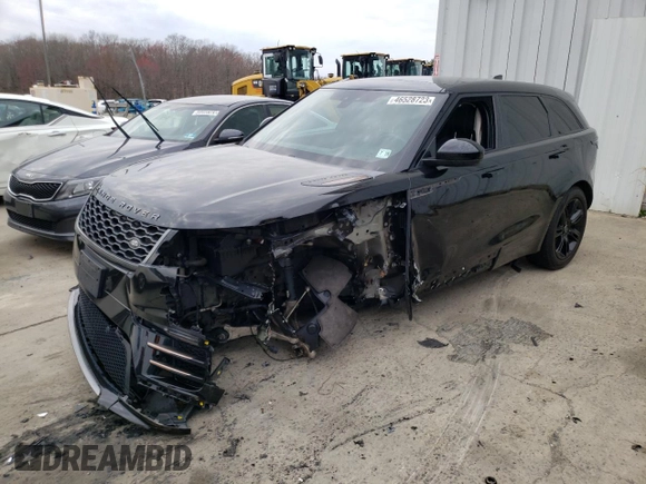 2020 Land Rover Range Rover Velar R-Dynamic S with VIN SALYK2EX4LA264845, listed as a Copart auction lot 46528723 with 41,962 mi miles. Bid and sale history available at carsss.com. Image 1.
