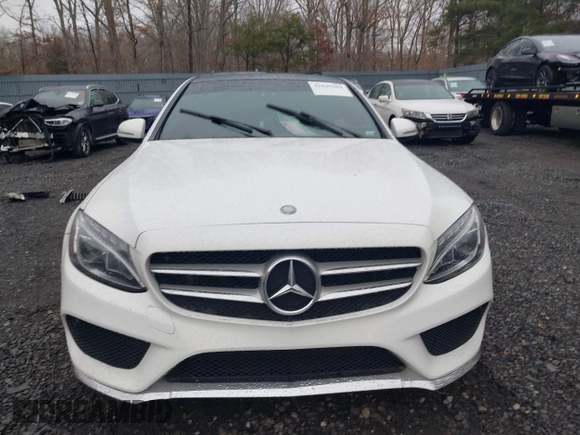 2015 Mercedes-Benz C-Class C 400 with VIN 55SWF6GB9FU011462, listed as a IAAI auction lot 41649304 with 123,915 mi miles. Bid and sale history available at carsss.com. Image 12.