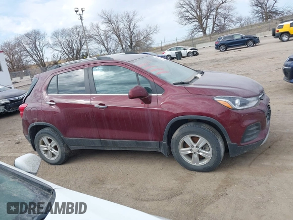 2017 Chevrolet Trax LT with VIN 3GNCJPSB5HL262068, listed as a IAAI auction lot 41904657 with 132,559 mi miles. Bid and sale history available at carsss.com. Image 13.