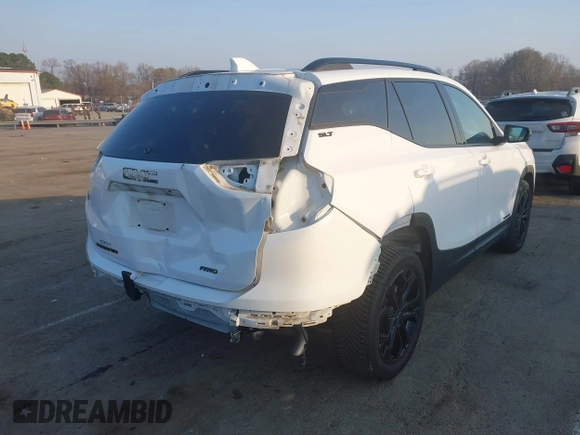 2021 GMC Terrain SLT with VIN 3GKALVEV0ML385344, listed as a IAAI auction lot 41759300 with 73,578 mi miles and . Bid and sale history available at carsss.com. Image 4.