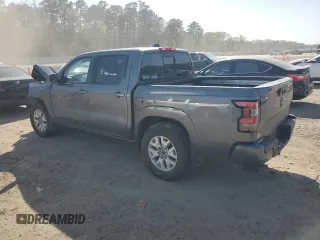 2022 Nissan Frontier SV with VIN 1N6ED1EJ1NN676305, listed as a Copart auction lot 50247215 with 56,252 mi miles and Salvage title. Bid and sale history available at DreamBid. Image 2.