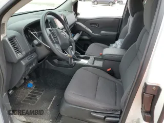 2024 Nissan Frontier S with VIN 1N6ED1CL8RN640752, listed as a Copart auction lot 62077035 with 14,425 mi miles and Salvage title. Bid and sale history available at DreamBid. Image 7.