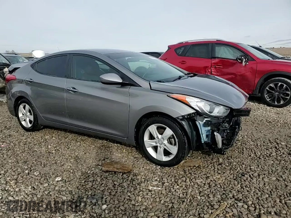 2013 Hyundai Elantra Limited with VIN 5NPDH4AE7DH449924, listed as a Copart auction lot 45911945 with 108,559 mi miles and Salvage Title. Bid and sale history available at DreamBid. Image 14.