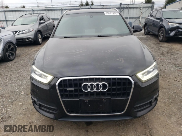 2015 Audi Q3 2.0T Prestige with VIN WA1GFCFS7FR003855, listed as a Copart auction lot 83591274 with 99,873 mi miles and Salvage Title. Bid and sale history available at carsss.com. Image 5.