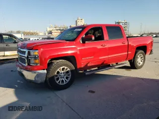 2015 Chevrolet Silverado 1500 LT with VIN 3GCPCREHXFG126279, listed as a Copart auction lot 46595285 with 245,752 mi miles and Salvage Title. Bid and sale history available at DreamBid. Image 1.