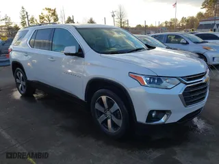 2021 Chevrolet Traverse LT Leather with VIN 1GNERHKW5MJ174570, listed as a IAAI auction lot 41250400 with 80,689 mi miles. Bid and sale history available at carsss.com. Image 1.