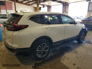 2021 Honda CR-V EX-L with VIN 2HKRW2H83MH666466, listed as a Copart auction lot 52159755 with 45,694 mi miles and Salvage Title. Bid and sale history available at carsss.com. Image 3.