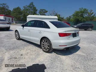 2015 Audi A3 1.8T Premium with VIN WAUACGFF8F1117549, listed as a IAAI auction lot 42059983 with 80,494 mi miles. Bid and sale history available at carsss.com. Image 3.
