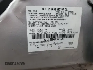 2021 Ford EcoSport SE with VIN MAJ3S2GEXMC449698, listed as a Copart auction lot 52936185 with 18,184 mi miles and Non Repairable. Bid and sale history available at carsss.com. Image 14.