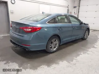 2015 Hyundai Sonata 2.4L SE with VIN 5NPE24AF8FH120750, listed as a IAAI auction lot 41740347 with 113,802 mi miles. Bid and sale history available at carsss.com. Image 4.