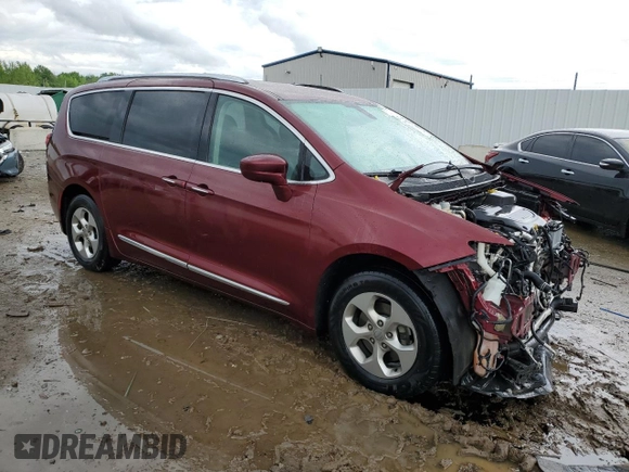 2017 Chrysler Pacifica Touring L Plus z VIN 2C4RC1EG6HR840098, wystawiony jako Copart lot #55848335 z przebiegiem 233 269 mil mil oraz Szkoda całkowita • Salvage title. Historia ofert i sprzedaży dostępna na DreamBid. Obrazek 4.
