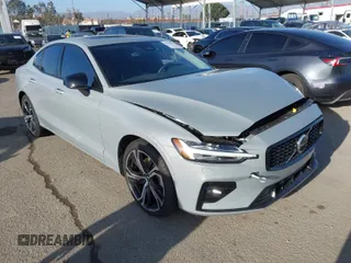 2024 Volvo S60 Core Dark Theme with VIN 7JRL12TK4RG309303, listed as a IAAI auction lot 41724775 with 7,061 mi miles and . Bid and sale history available at DreamBid. Image 1.