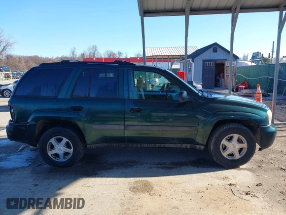 2005 Chevrolet TrailBlazer LT with VIN 1GNDT13S552203593, listed as a IAAI auction lot 41833044 with 195,227 mi miles and . Bid and sale history available at DreamBid. Image 13.