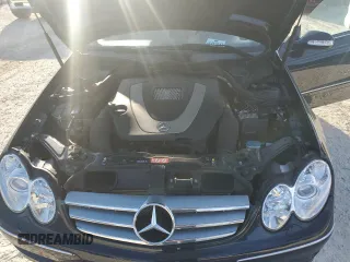 2007 Mercedes-Benz CLK-Class 3.5L with VIN WDBTK56F07F226982, listed as a Copart auction lot 76158714 with 0 mi miles and Salvage Title. Bid and sale history available at carsss.com. Image 11.