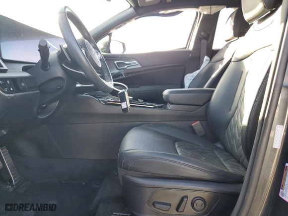 2023 Kia Sportage Plug-In Hybrid X-Line Prestige with VIN KNDPZDAH0P7084418, listed as a Copart auction lot 87507365 with 6,789 mi miles and Salvage Title. Bid and sale history available at carsss.com. Image 7.